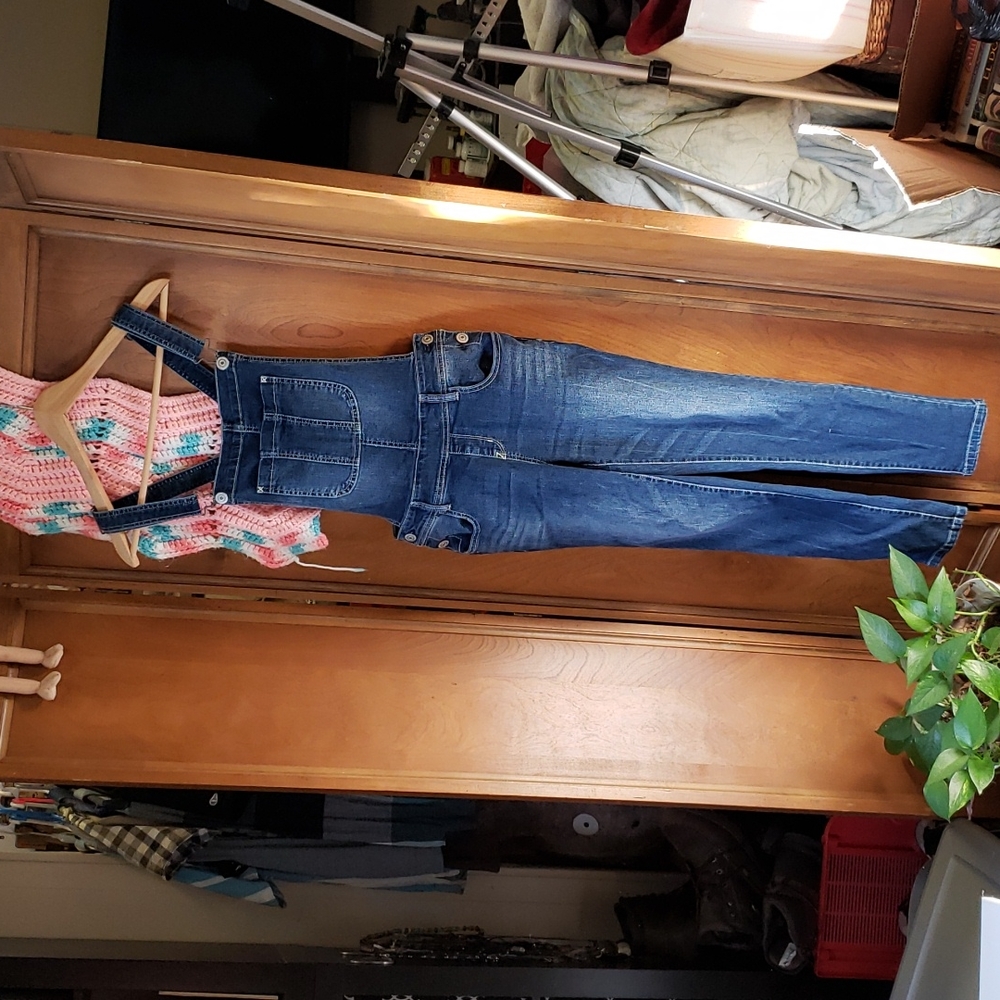 Denim Overalls